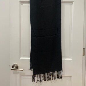 Cashmere Black Scarf
